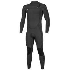O'Neill Ninja 3/2mm Mens Chest Zip Wetsuit 2022 - Black
