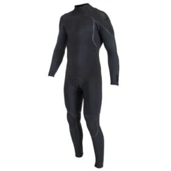O'Neill Hyperfreak Fire 3/2mm Back Zip Wetsuit 2023 - Black