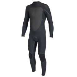 O'Neill Psycho Tech 5/4+mm Back Zip Wetsuit 2023 - Black