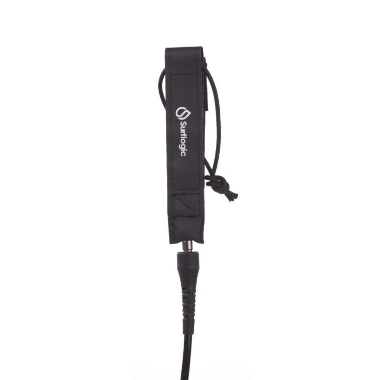 Surflogic Aircomp 6ft Leash - Black 4 Surflogic Aircomp 6ft Leash - Black - Image 2