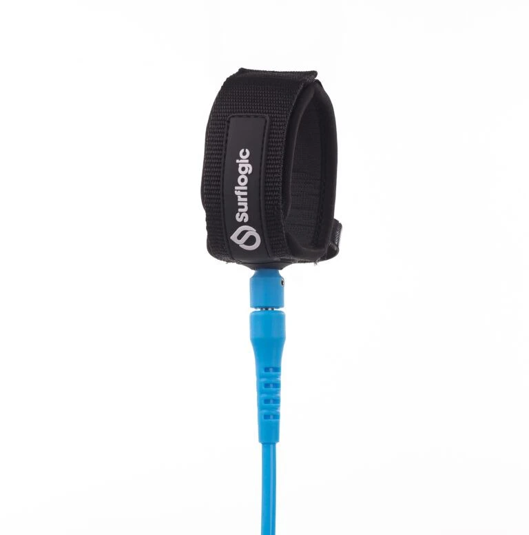 Surflogic Pro 6ft Leash - Cyan 3 Surflogic Pro 6ft Leash - Cyan