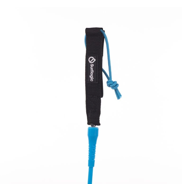 Surflogic Pro 6ft Leash - Cyan 4 Surflogic Pro 6ft Leash - Cyan - Image 2