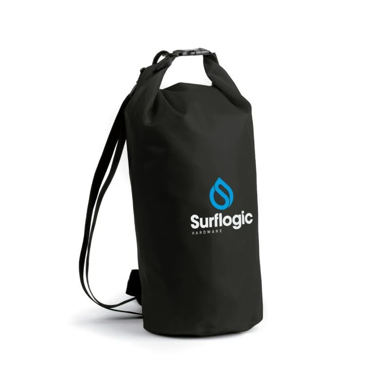 Surflogic Waterproof 20L Dry Tube Bag - Black 3 Surflogic Waterproof 20L Dry Tube Bag - Black