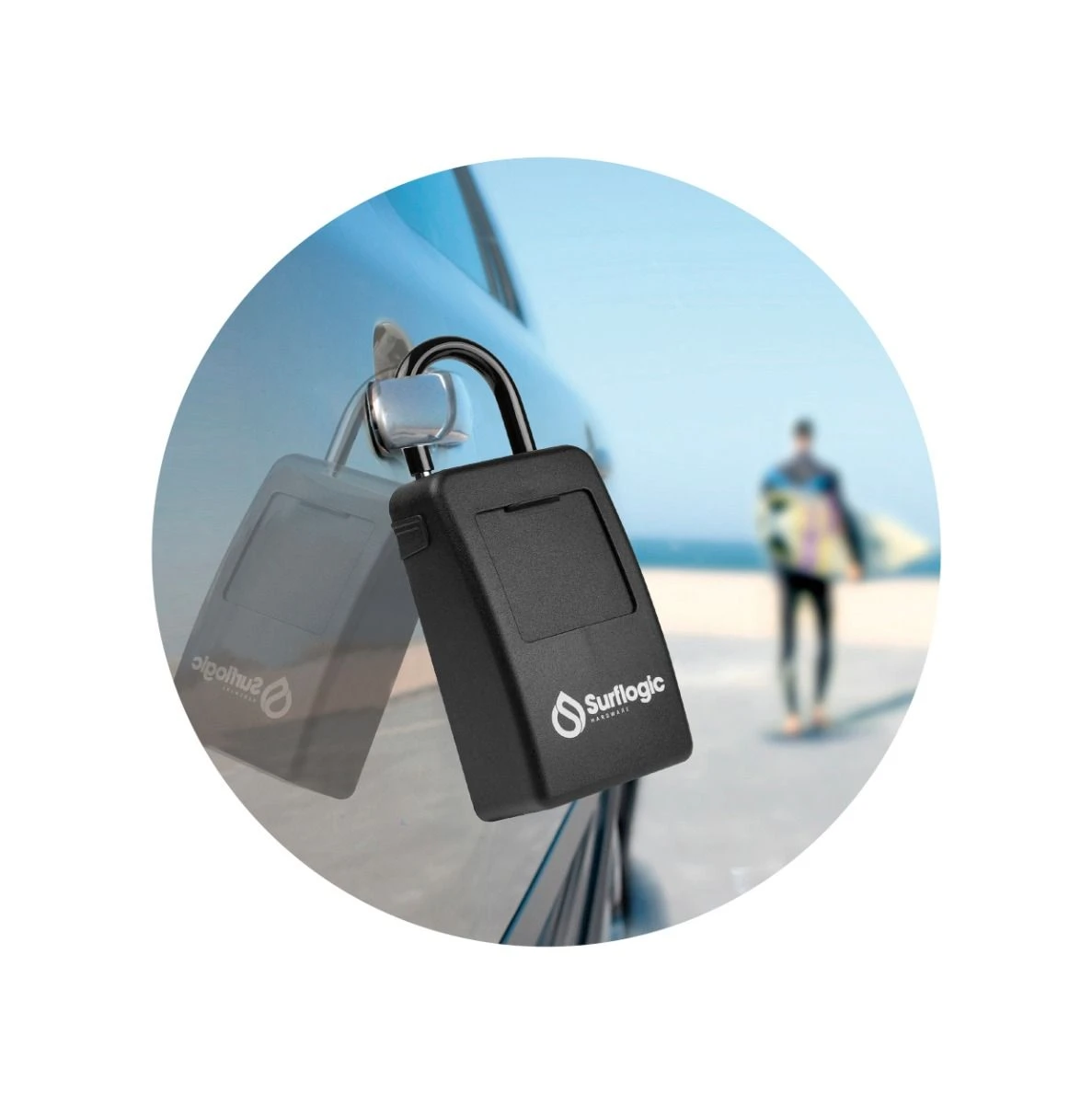 Surflogic Key Safe Led Light Lock - Black 7 Surflogic Key Safe Led Light Lock - Black - Image 5