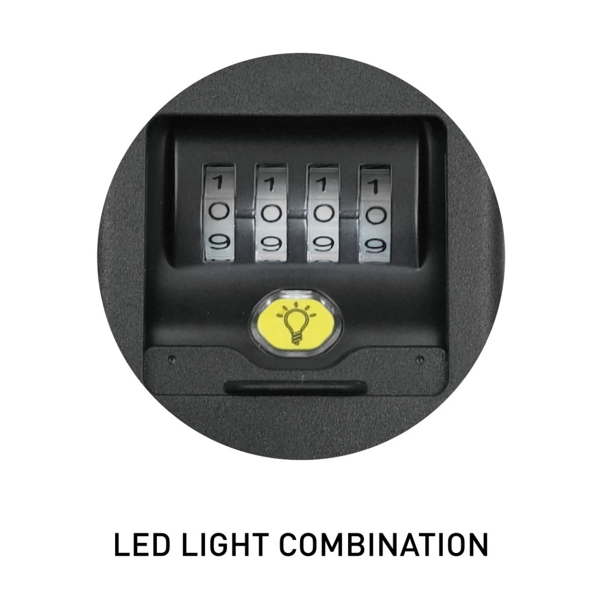 Surflogic Key Safe Led Light Lock - Black 8 Surflogic Key Safe Led Light Lock - Black - Image 6