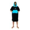 Surflogic Poncho Changing Towel - Black/Cyan -Cheap Surfboards Store 59802 01