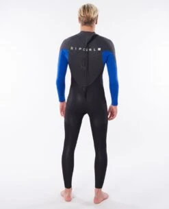 Rip Curl Omega 5/3mm Back Zip Mens Wetsuit - Blue -Cheap Surfboards Store 73274 wsm8mm 0070 2