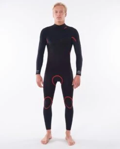 Rip Curl Omega 5/3mm Back Zip Mens Wetsuit - Blue -Cheap Surfboards Store 73276 wsm8mm 0070 4