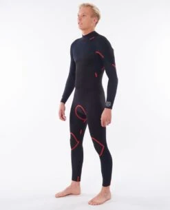 Rip Curl Omega 5/3mm Back Zip Mens Wetsuit - Blue -Cheap Surfboards Store 73277 wsm8mm 0070 6