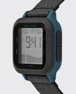 Rip Curl Next Tide Webbing Surf Watch - Cobalt -Cheap Surfboards Store 74335 a1159 0141 2