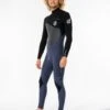 Rip Curl Flash Bomb 5/3mm Chest Zip Mens Wetsuit 2023 - Slate -Cheap Surfboards Store 84040 wstydf 4099 1