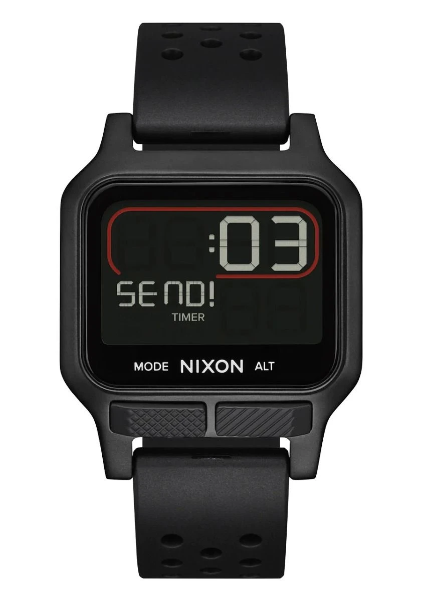Nixon Heat Sports Watch - All Black 4 Nixon Heat Sports Watch - All Black - Image 2