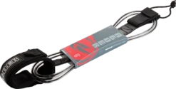 Alder 9ft Surf Leash - Black