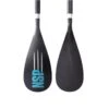 NSP Aluminium 2 Piece Adjustable Paddle - Black