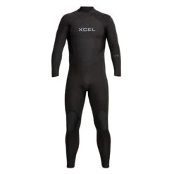 Xcel Axis 3/2mm Back Zip Thermo Lite Wetsuit 2023 - Black