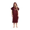 Robie Robes Original Short Sleeve Changing Towel In Wine - Medium -Cheap Surfboards Store b2b robie wine
