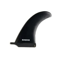 Bulldog Moulded Longboard Fin - Black