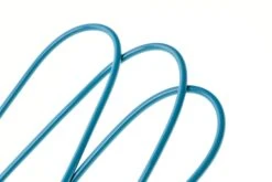 Bulldog 7ft 0 Ankle Surf Leash - Petrol Blue -Cheap Surfboards Store bdlan black petrolblue leash 1