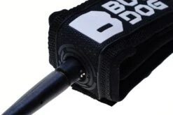 Bulldog 8ft 0 Ankle Surf Leash - Black/White -Cheap Surfboards Store bdlan black white swivel 2