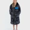Dryrobe Advance Long Sleeve Remix Adult Changing Robe - Black Camo/Blue -Cheap Surfboards Store black camo cobalt 1 2024x2024