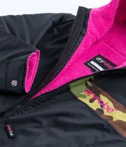 Dryrobe Advance Long Sleeve Remix Adult Changing Robe - Black/Pink/Camo -Cheap Surfboards Store black pink camo 7 2024x2024
