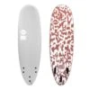 Softech Bomber Foam Surfboard - Grey/Dust Red 2 Softech Bomber Foam Surfboard - Grey/Dust Red -Cheap Surfboards Store bomber dusty red white double front