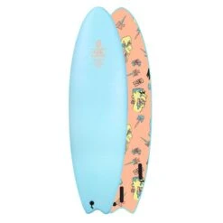 Ocean & Earth Ezi Rider 6ft Softboard - Brains Blue