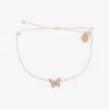 Pura Vida Butterfly In Flight Rose Gold Charm Bracelet - Vanilla -Cheap Surfboards Store butterfly in flight charm 1 800x800 crop center