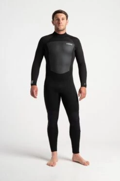 C Skins Legend 5/3mm Back Zip Wetsuit 2023 - Black / Anthracite