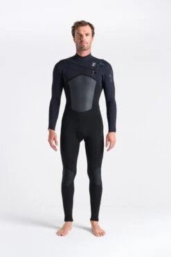 C Skins ReWired 5/4mm Chest Zip Wetsuit 2023 - Black