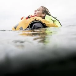 Crewsaver ErgoFit+ 190N Automatic Life Jacket - Navy/Green -Cheap Surfboards Store c ergofit action4