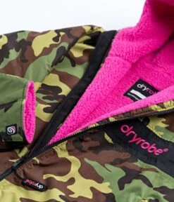 Dryrobe Advance Long Sleeve Remix Adult Changing Robe - Camo/Pink/Black -Cheap Surfboards Store camo pink black 7 e95abdff 5694 4df0 959c bcea84096504 2024x2024