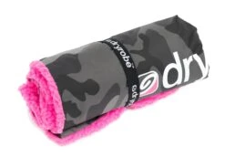 Dryrobe Cushion Cover - Black Camo/Pink -Cheap Surfboards Store camo black pink cushion 040 2024x2024