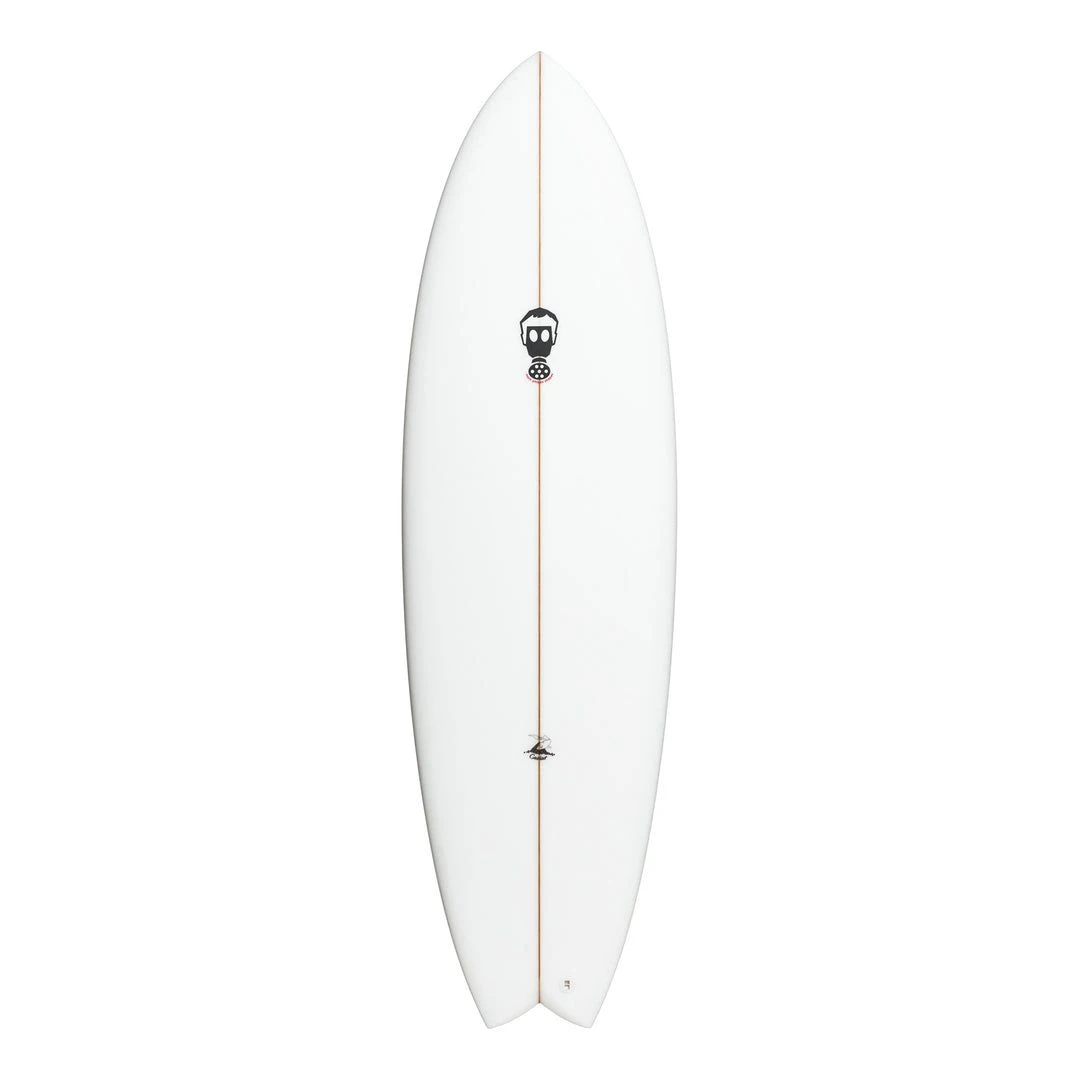 Mark Phipps Caviar Surfboard - White 3 Mark Phipps Caviar Surfboard - White