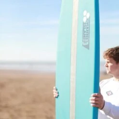 Torq Chancho X-Lite Channel Islands Surfboard - Blue + Pinline -Cheap Surfboards Store chanblue4.001 700x