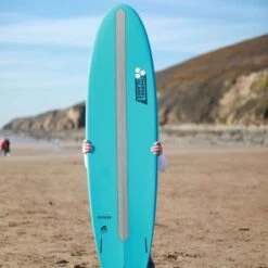 Torq Chancho X-Lite Channel Islands Surfboard - Blue + Pinline -Cheap Surfboards Store chanblue5.001 700x