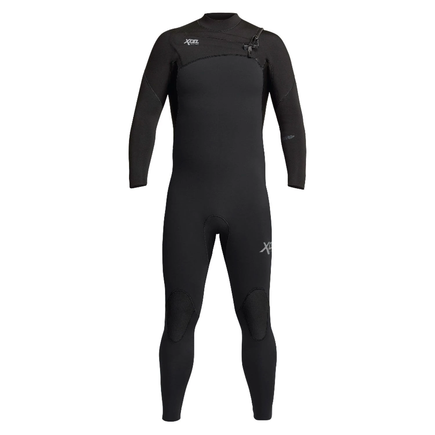 Xcel Comp 5/4mm Chest Zip Mens Wetsuit 2023 - Black 3 Xcel Comp 5/4mm Chest Zip Mens Wetsuit 2023 - Black