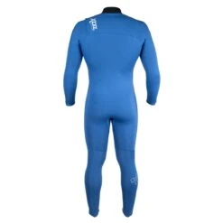Xcel Comp 5/4mm Chest Zip Mens Wetsuit 2023 - Blue -Cheap Surfboards Store comp wetsuit saphire blue back