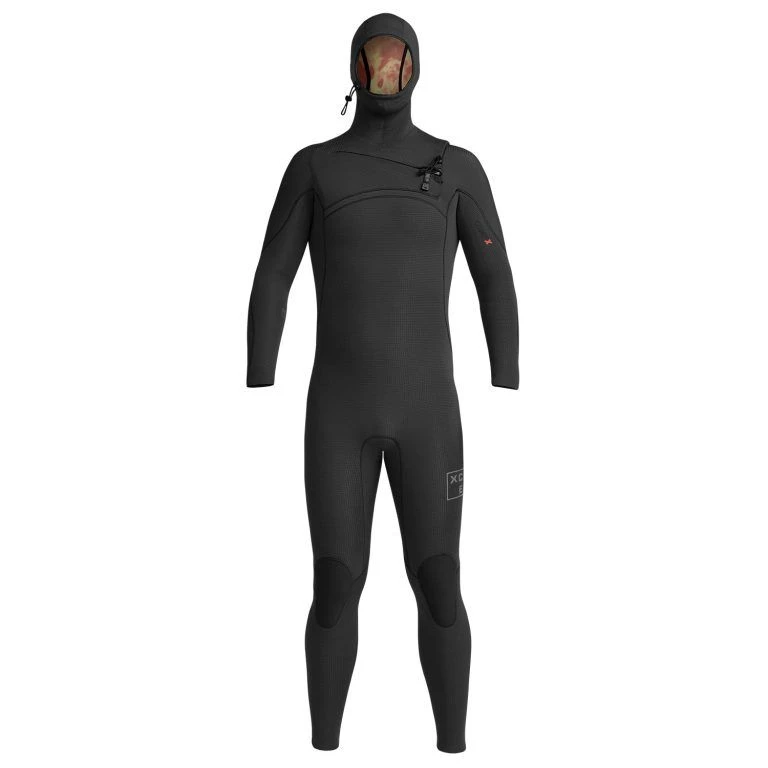 Xcel Comp X 4.5/3.5mm Hooded Chest Zip Wetsuit 2023 - Black 4 Xcel Comp X 4.5/3.5mm Hooded Chest Zip Wetsuit 2023 - Black - Image 2