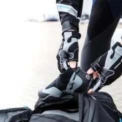 Crewsaver Three Finger Sailing Gloves - Black 10 Crewsaver Three Finger Sailing Gloves - Black -Cheap Surfboards Store crewsaver shortfingerglove lifestyle 1 1