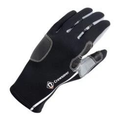 Crewsaver Tri-Season Unisex Junior Sailing Gloves - Black