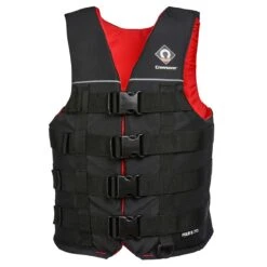 Crewsaver Four B 70N Life Jacket - Black/Red