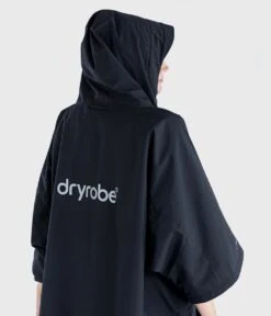 Dryrobe Lite Short Sleeve Changing Robe - Black/Grey -Cheap Surfboards Store dryrobe lite 3 4c558607 7b2b 477a 9425 6d03628c1cfb 2024x2024