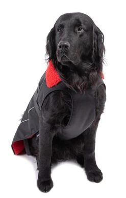 Dryrobe Dog Robe - Black / Red -Cheap Surfboards Store dryrobe dog xxl blk red 016 2024x2024