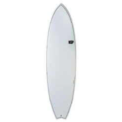 NSP Elements HDT 6ft 8 Fish Surfboard - White