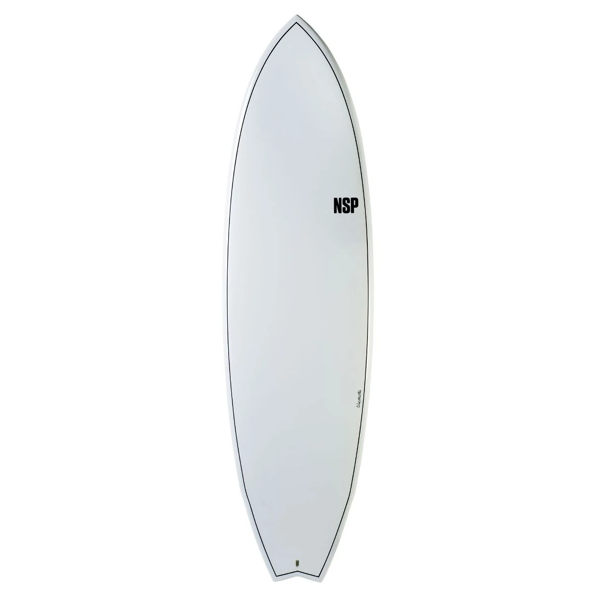 NSP Elements HDT 6ft 8 Fish Surfboard - White 3 NSP Elements HDT 6ft 8 Fish Surfboard - White