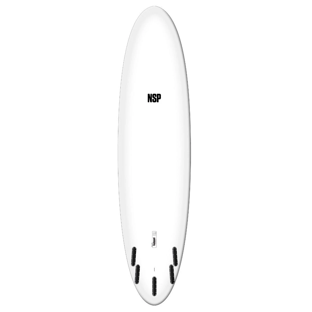 NSP 7ft 2 Elements HDT Funboard Surfboard - White 4 NSP 7ft 2 Elements HDT Funboard Surfboard - White - Image 2