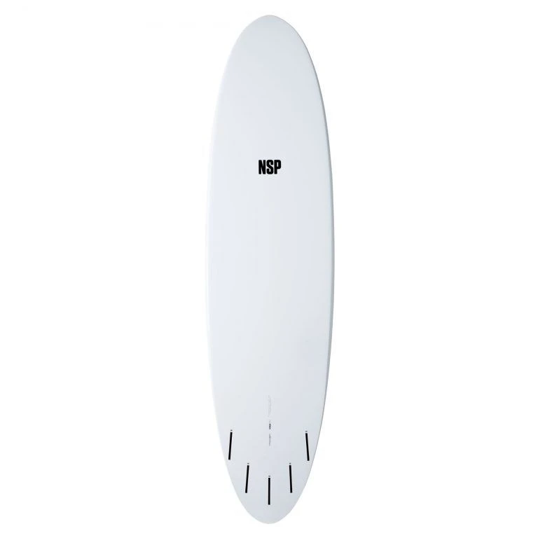 NSP Elements 6ft 8 Fun Surfboard - White 4 NSP Elements 6ft 8 Fun Surfboard - White - Image 2