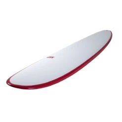 NSP Elements HDT 8ft 6 Longboard - Red -Cheap Surfboards Store elements longboard red deck view 1