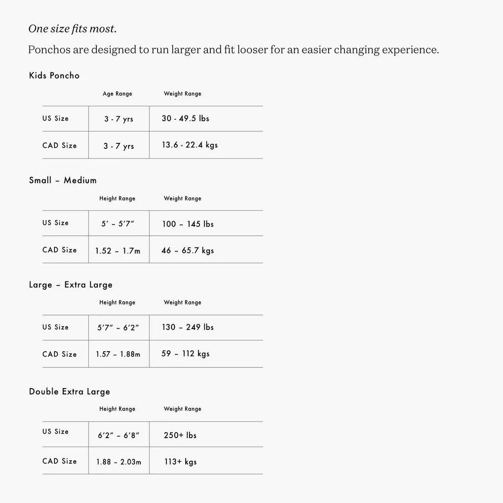 Slowtide The Digs Changing Robe - Grey 6 Slowtide The Digs Changing Robe - Grey - Image 4